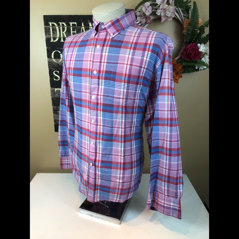 J. Crew Multicolor Casual Button Down Shirt XL